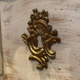 Commode Louis XV en chêne patinée