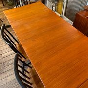 Scandinavian extendable dining table