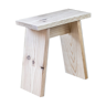 Japanese stool in solid pine from the moors