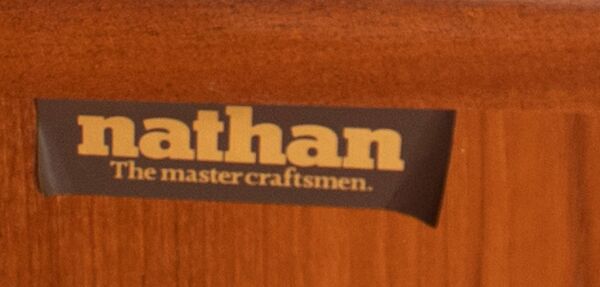 Buffet rétro Nathan Squares en teck des années 1960