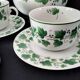 Porcelain tea service Sia Model "Evergreen"