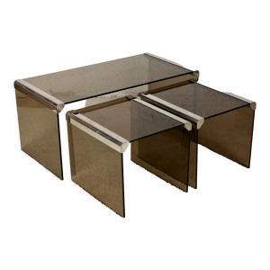 Trio de tables gigognes