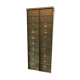 Industrial locker cabinet with valves