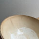 Old earthenware bowl on a pedestal, Digoin Sarreguemines model Georg.