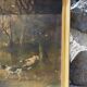Pendants de scènes de chasse, huiles sur toile encadrées