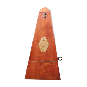 Mahogany wood metronome
