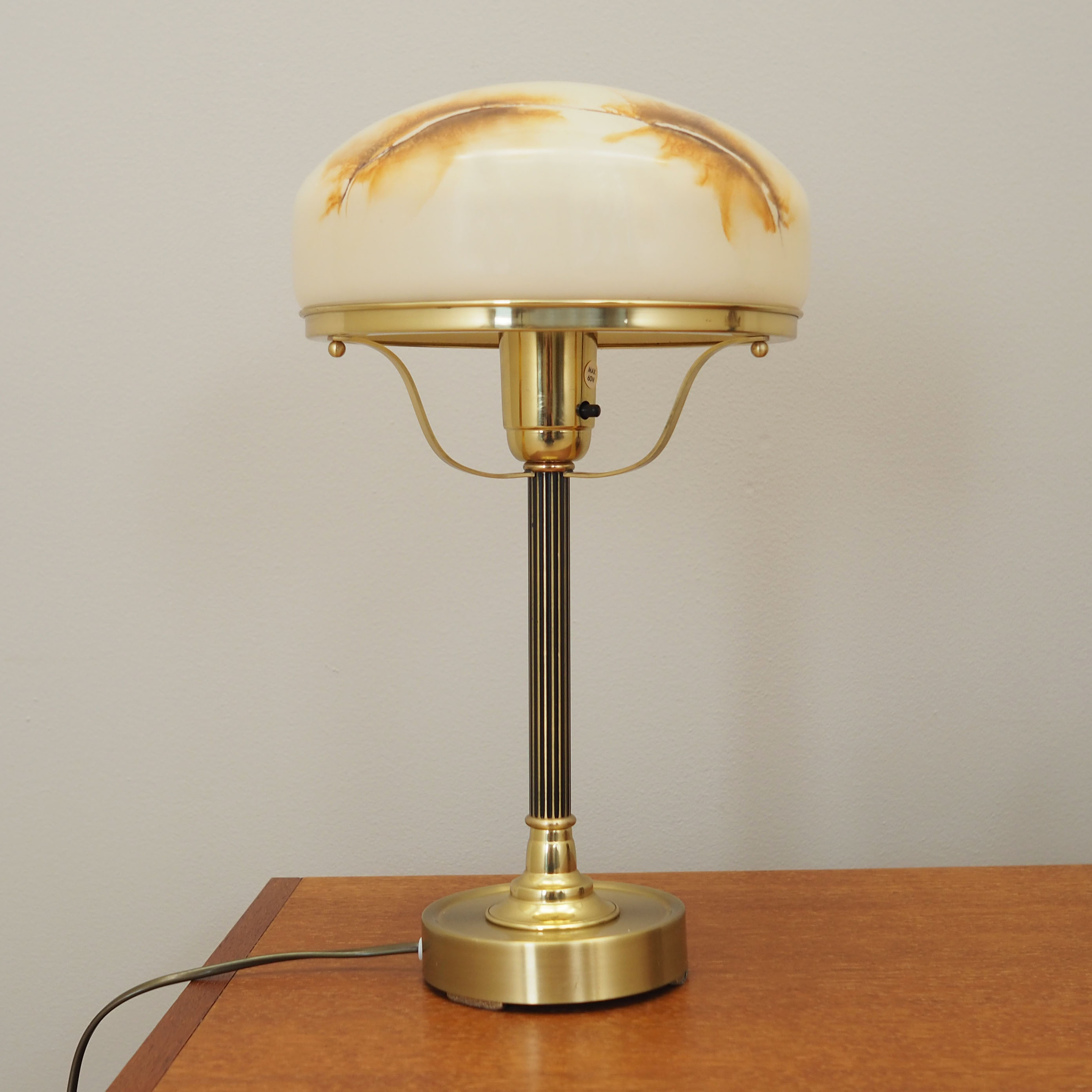 Lampe de bureau, design danois, années 1970, fabriquée au Danemark