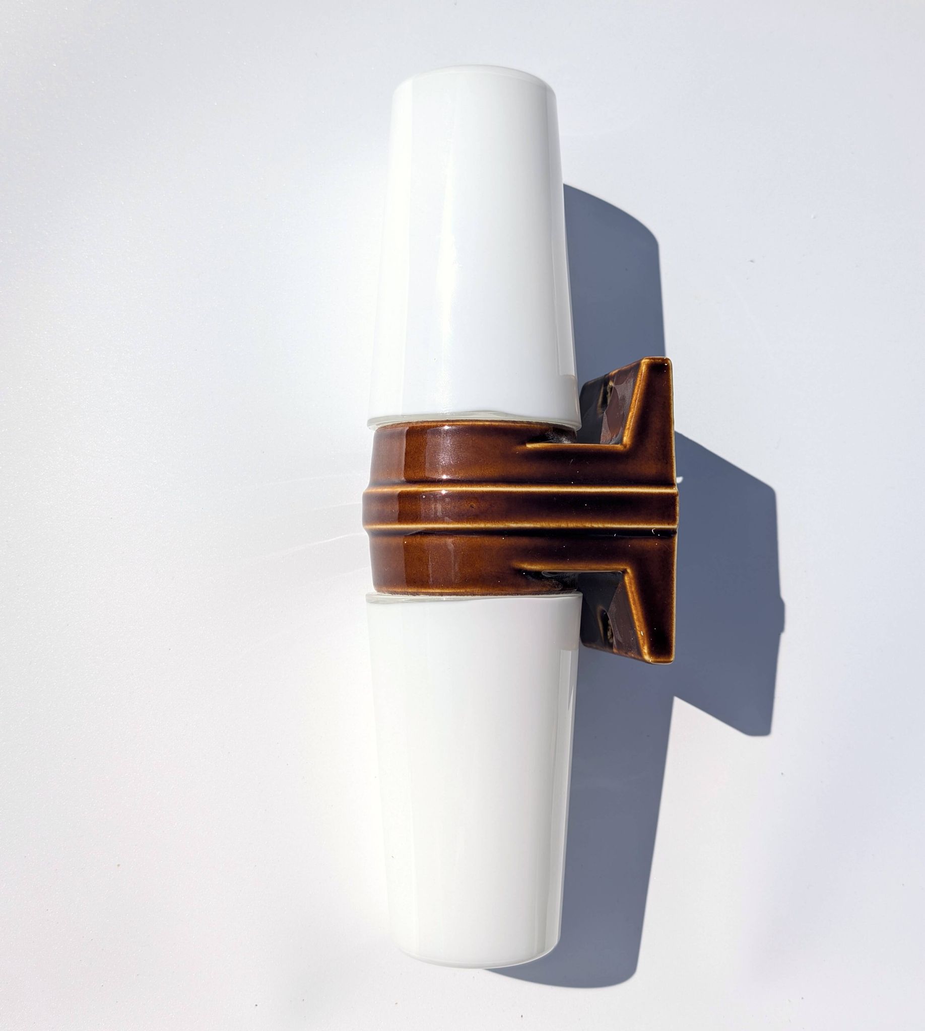 Ifö 6060 Sigvard Bernadotte - Vintage ceramic bathroom wall light