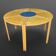 Puzzle dining table by Richard Nissen, Denmark 1978