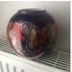 Painted ceramic vase S.E.C Italy