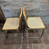 Set of 2 Cesca B32 chairs by Marcel Breuer