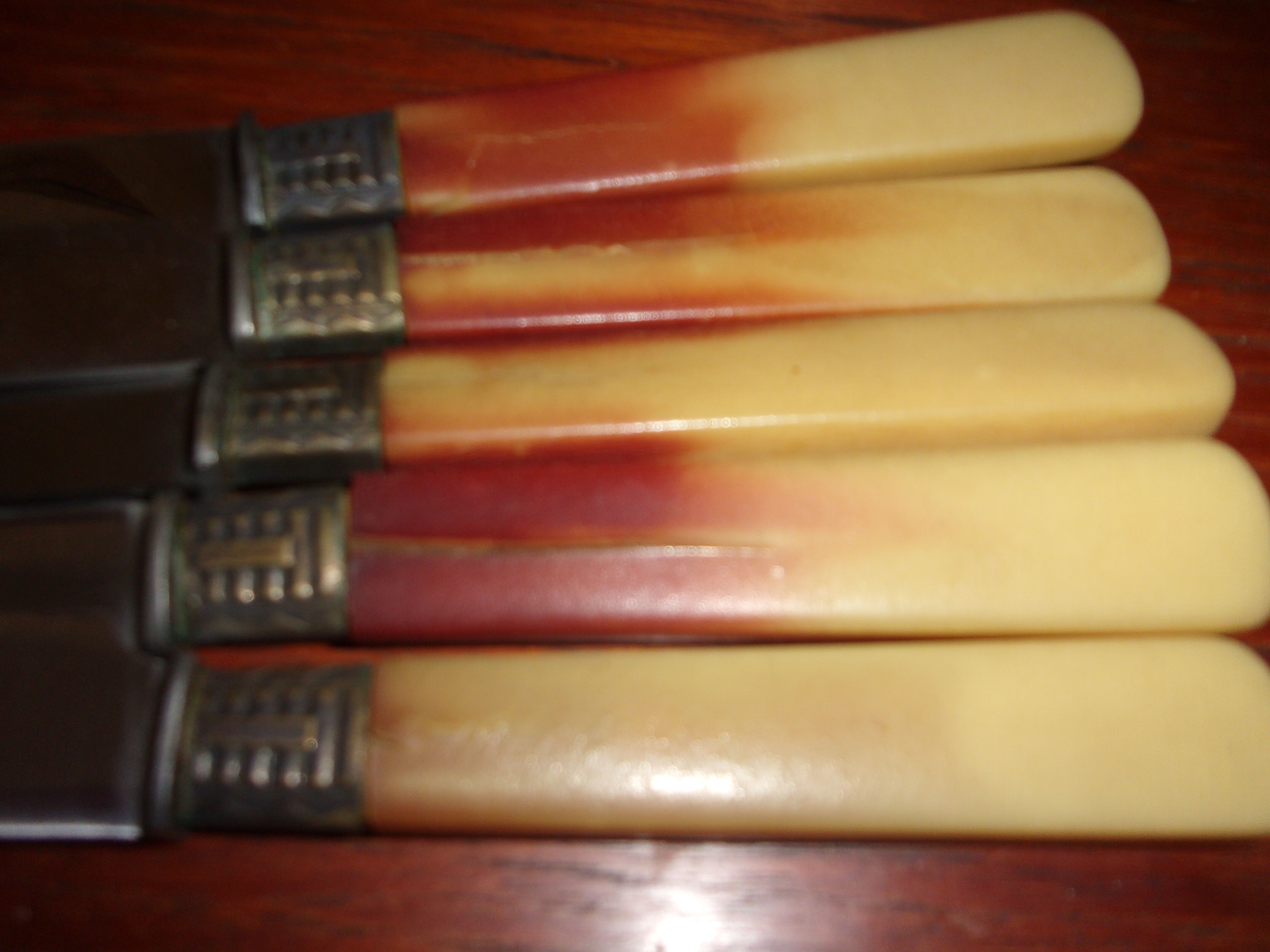 Box 12 knives Pradel, 1950s