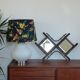 Double bamboo mirror