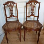 Louis XVI cane chairs