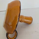 Ceramic handheld candle holder Cellar rat 60s/70s