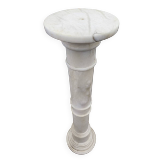Marble column, pedestal