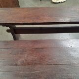 Pair of farm benches l 140 cm