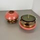 set of 2 unique PINK spot STILNOVO Style Ceiling Light Flushmount, Italy
