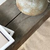 Wooden bench
