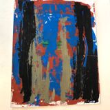 Abstract Gouache on paper