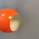 Orange ball lamp, Danish design and estimated from the 80