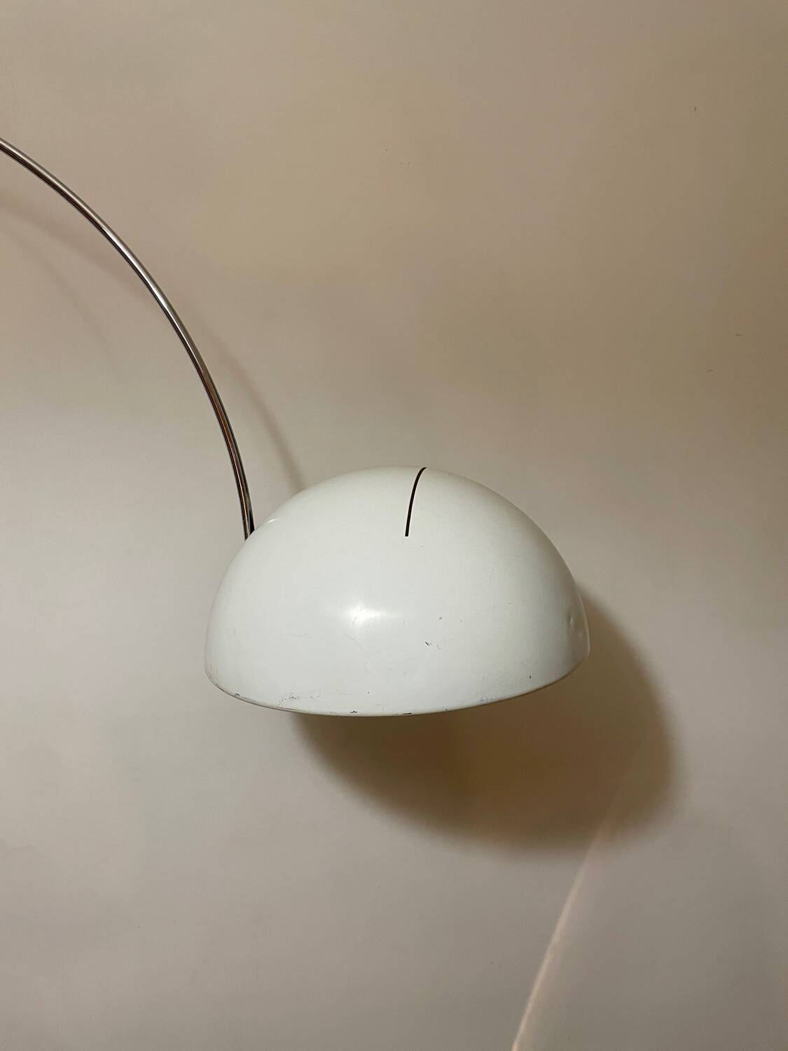 Modern Italian Coupé 1159 wall lamp by Joe Colombo for O-Luce, 1970s