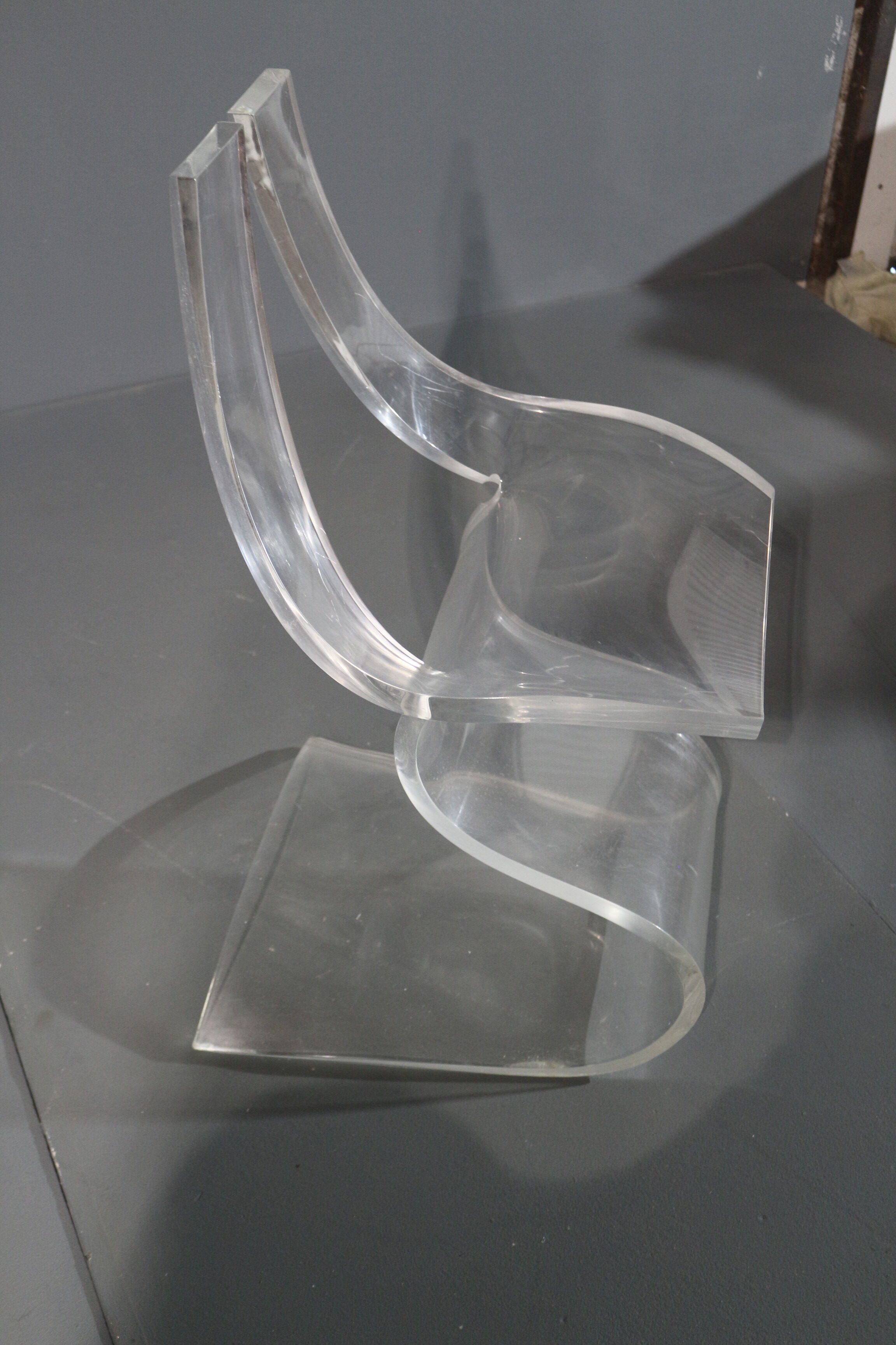 Michel Dumas sculptural chairs 1970