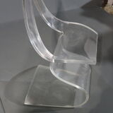 Michel Dumas sculptural chairs 1970