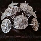 Lustre plafonnier Sputnik 3 feux Emil Stejnar - 1960