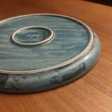 Enamelled stoneware pie dish from denbac circa 1900