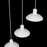 Set of 3 "Type 728" pendant lamps by E.S. Horn (Aalestrup) / 1980s / Danish modern design
