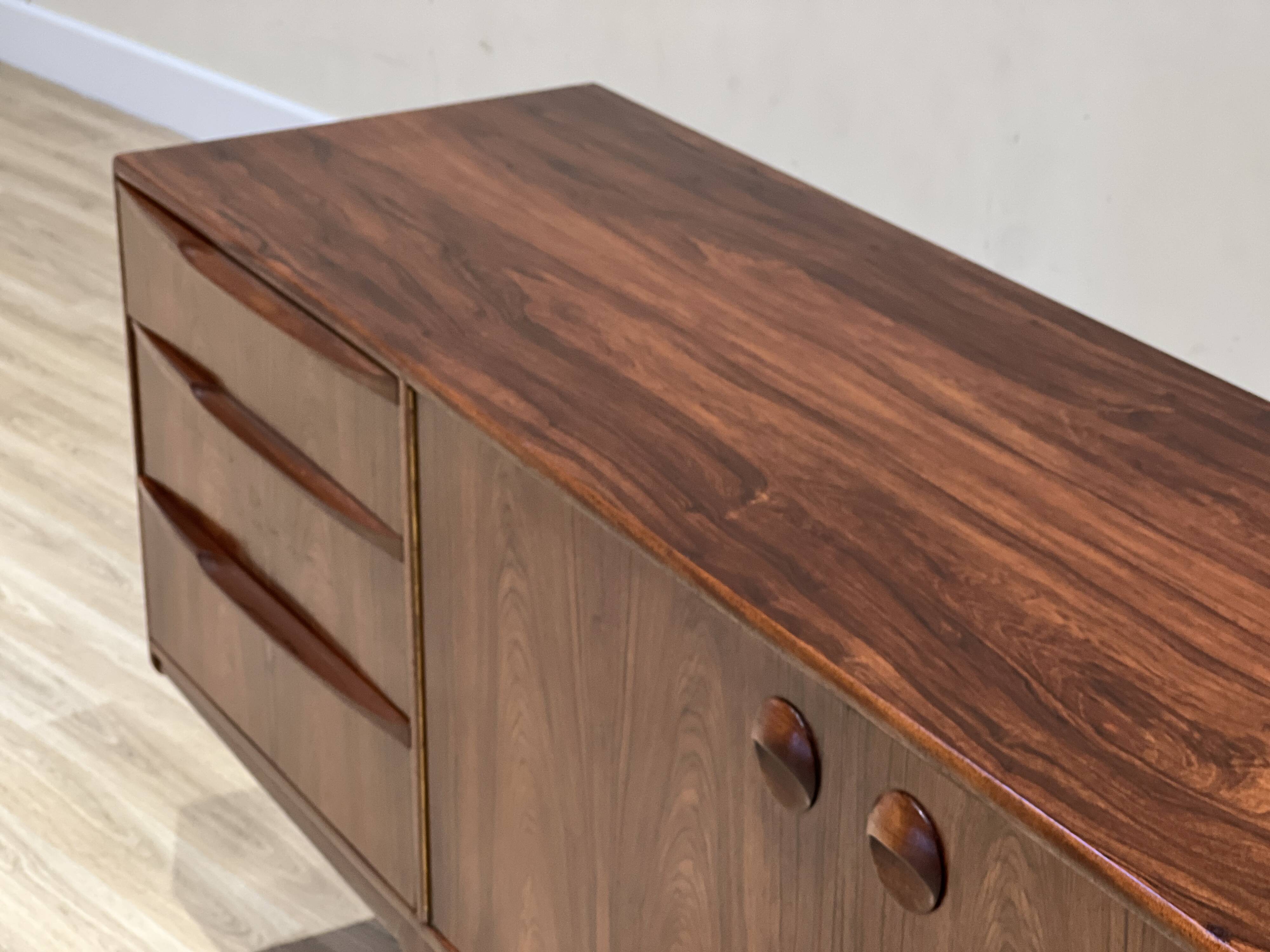 Rosewood sideboard by McIntosh, 1970