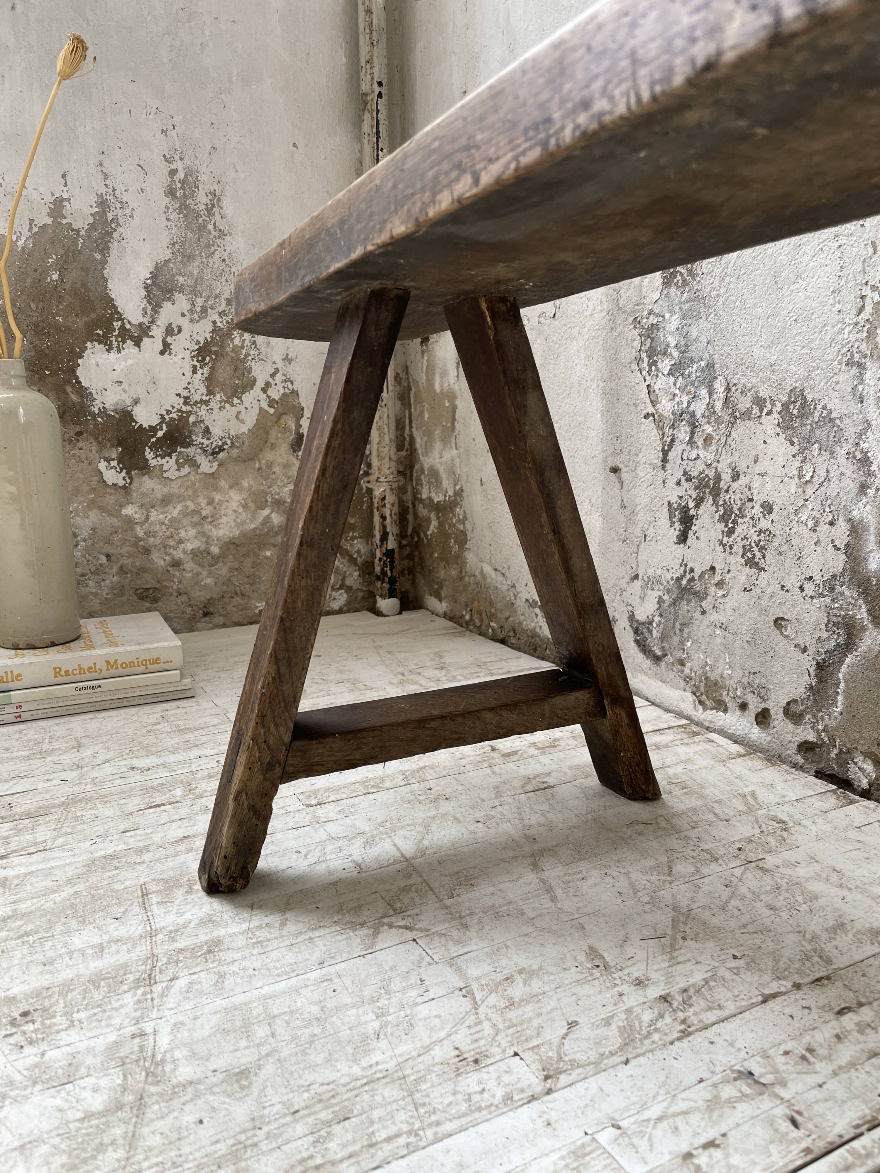 Oak farm bench 195 cm