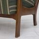 1960s, Danish 2-seater sofa, furniture wool, beech wood, original.