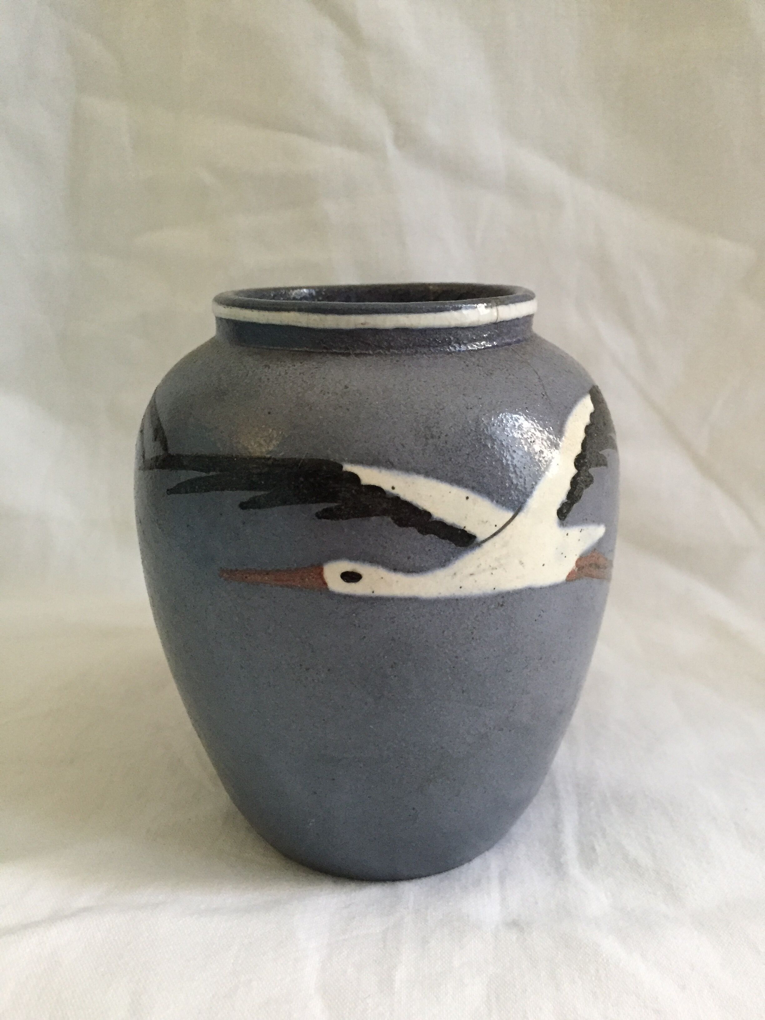 Art Deco vase Elchinger Jean Garillon