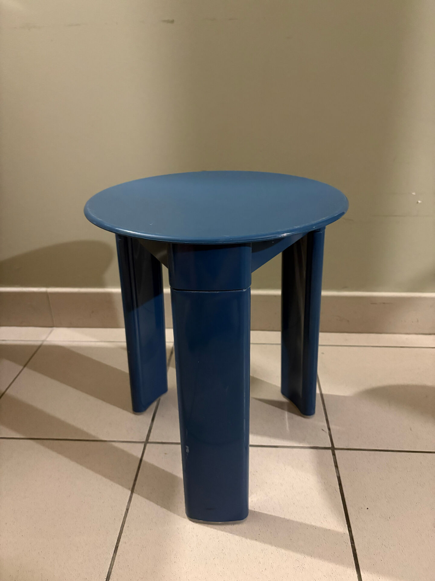 Side table/stool Olaf Von Bohr for Gedy vintage 60s/70s