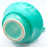 Pitcher made in France Magdalithe green blue