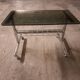 Vintage 70's coffee table, magazine rack