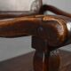 18th Century Liège Armchair in hand carved Oak, Belgium