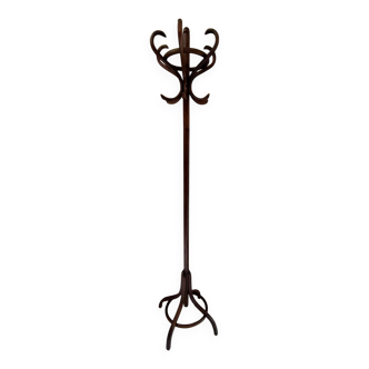 Porte manteau perroquet bois vintage
