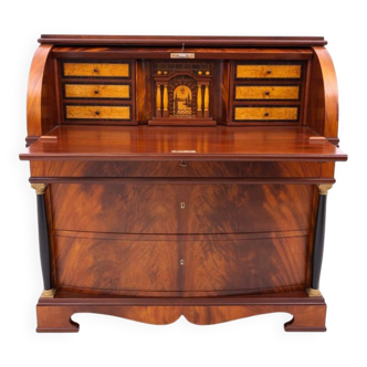 Antique bureau with storage compartments, Northern Europe, ca. 1880. After renovation.