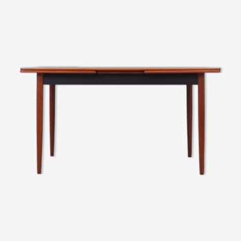 Teak table, Danish design, 60s, production: H. Sigh & Søn Møbelfabrik