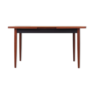 Teak table, Danish design, 60s, production: H. Sigh & Søn Møbelfabrik