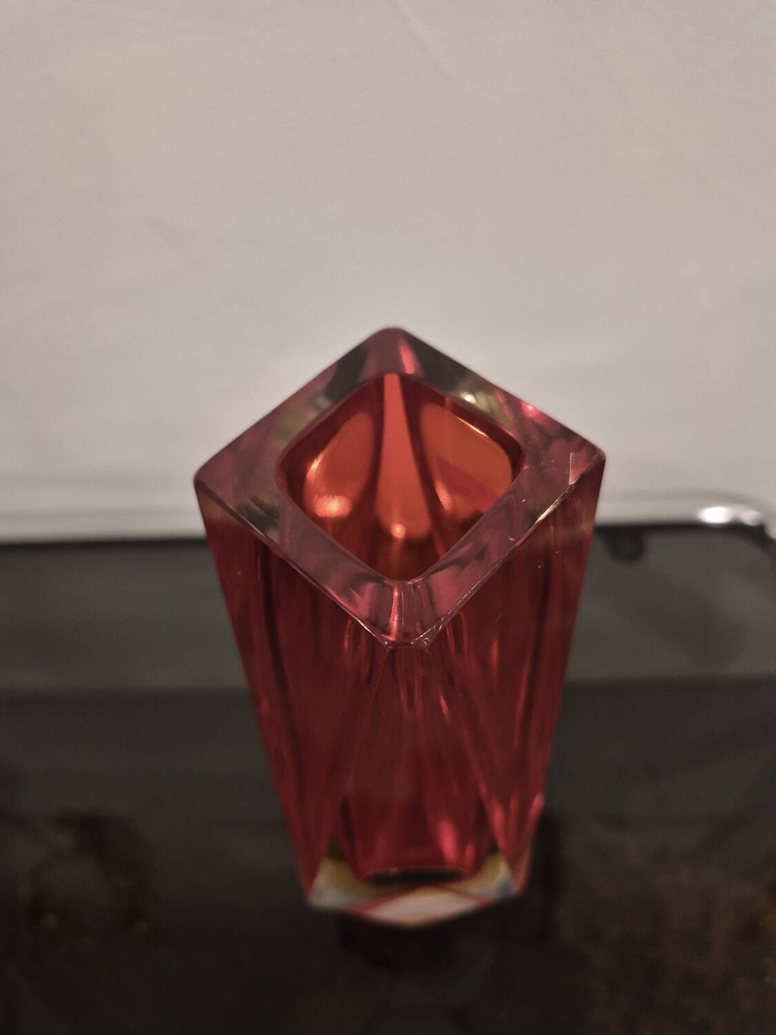 Vintage sommerso vase by flavio poli