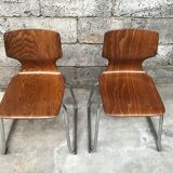 Pair of children's chair Pagholz Flototto