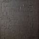 Minimalist black monochrome abstract painting table