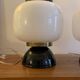 XXL table lamps in the style of Ettore Sottsass, made of Murano glass, Italy, 1970.