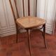 Curved wood bistro chair