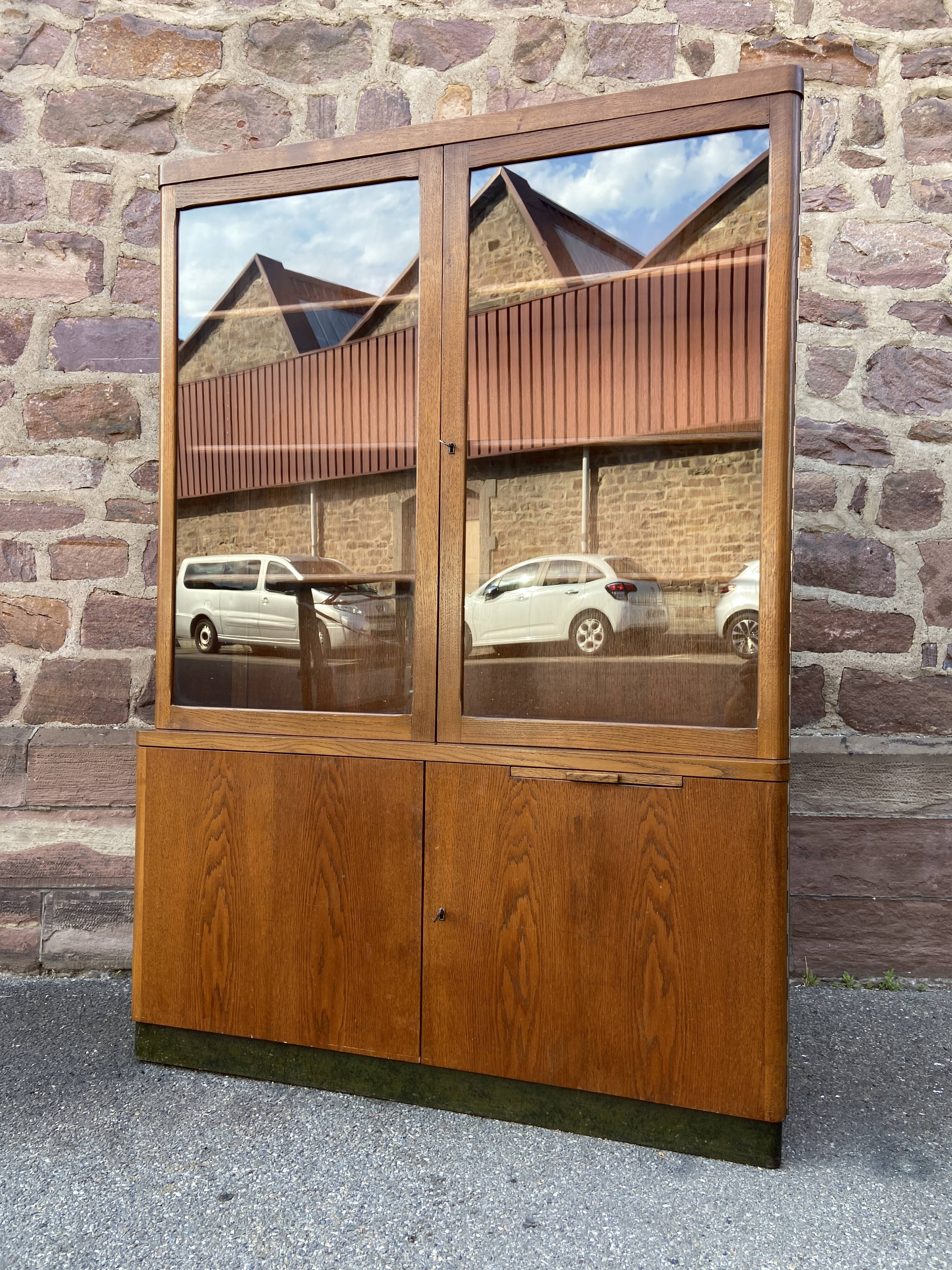 Art deco bookcase 50s