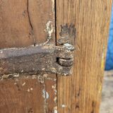 Old wooden tribal window
